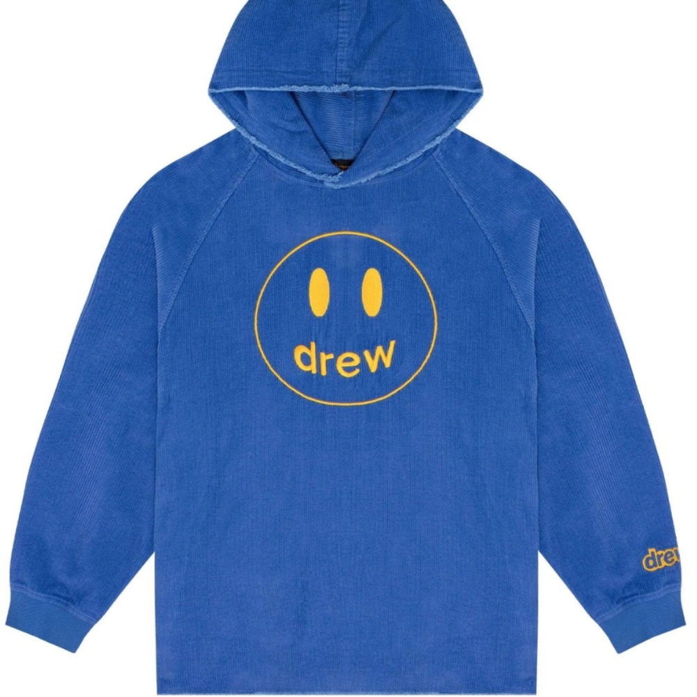 Drew House Blue Corduroy Hoodie